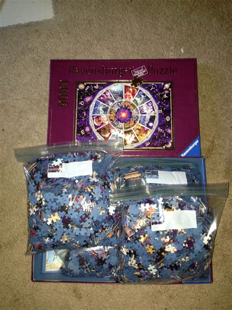Hopefully i will be able to frame it one day. 9,000 Astrology - Ravensburger ~ Puzzle Momma
