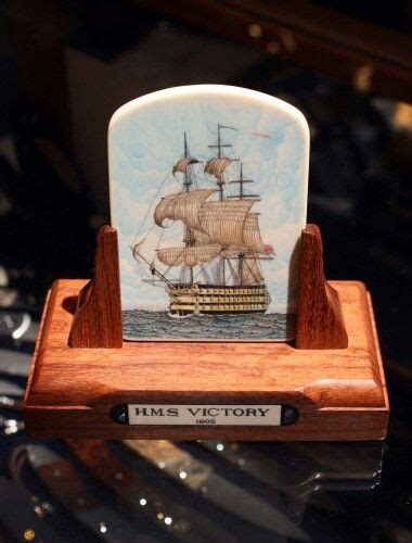 From Scrimshaw Gallery Hms Victory Maritime Art Wood Burning