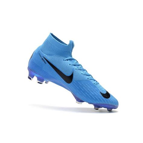 Nike Mercurial Superfly Vi Elite Fg New Soccer Cleats Blue