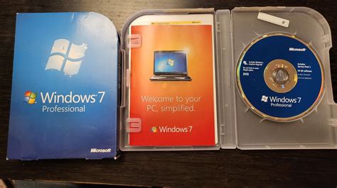 Microsoft Windows 7 Professional Sp1 64 And 32 Bit Full Vers Dvd W
