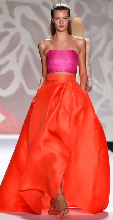 Pin By Annie On Pink And Orange Pink Formal Dresses Orange Outfit Gorgeous Gowns