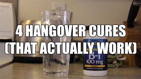 Hangover Cures That Actually Work YouTube