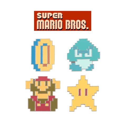 Pin Grande Super Mario Bros Metal Accesorios Pixeleate