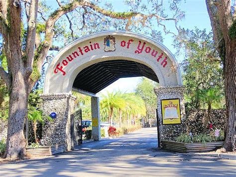 Fountain Of Youth Archaeological Park Saint Augustine Ce Quil Faut