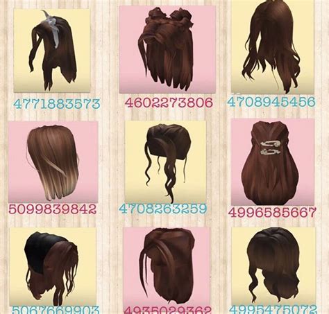 Hair codes in games like welcome to bloxburg are an extraordinary method to upgrade a roblox character to get your symbol swaggering around the playing scene in style. credit :: @mabelu_games on insta 🤍 in 2020 | Roblox codes ...
