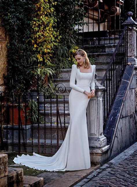 Vestidos De Novia Sencillos Los 100 Modelos Más Bonitos Y Elegantes De 2023