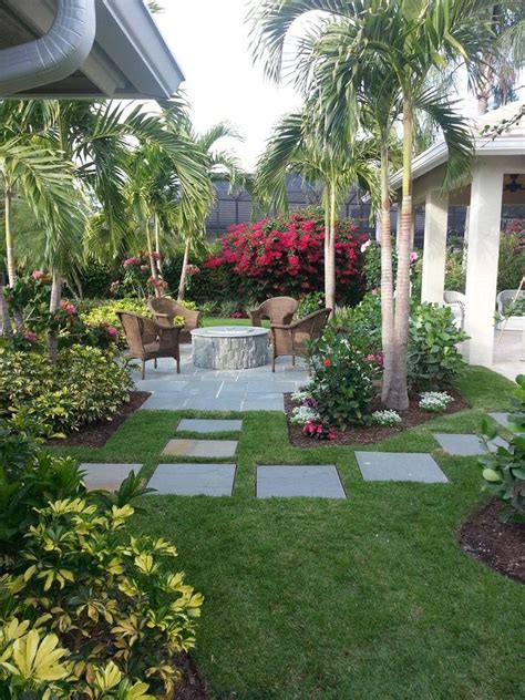 Backyard Pavers Ideas Landscape Tropical With Stone Paver 25 Great