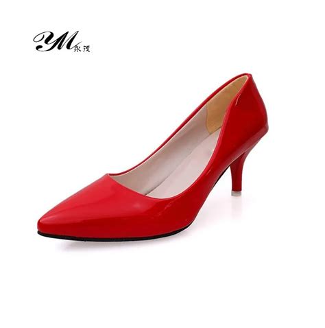 Ym 2018 Spring And Autumn Fashion Lady Sexy Pointed Toe High Heels Pumps