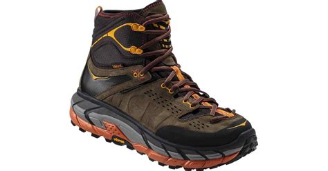 Lyst Hoka One One Tor Ultra Hi Waterproof Boot In Black For Men