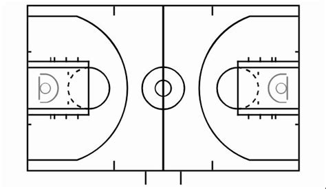 Basketball Court Design Template Awesome Basketball Court Diagram