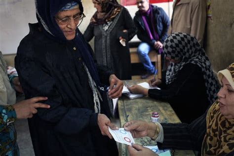 egyptians vote on new constitution in referendum the new york times