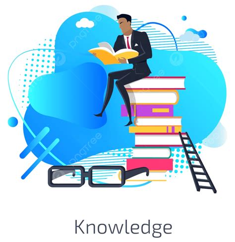 Knowledge Vector Book Library Read Template Download On Pngtree