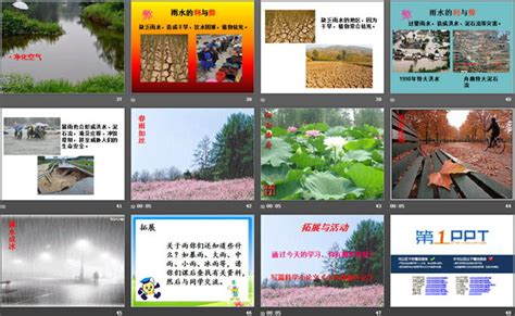 After many twists and turns, the misunderstandings passed by, one by one. 《下雨啦》明天的天气怎样PPT课件 - 第一PPT