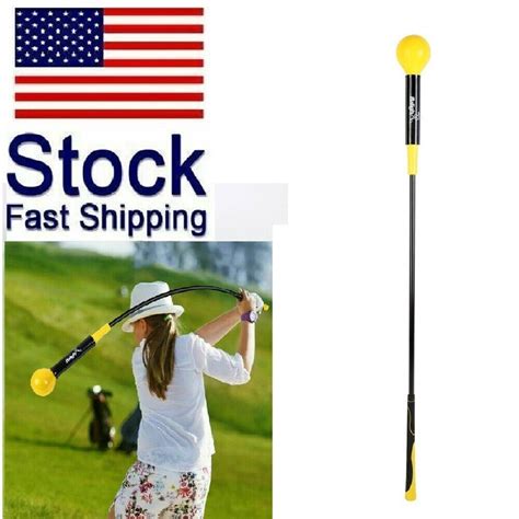 48 Golf Swing Aid Trainer Warm Up Stick Practice Power Strength Tempo