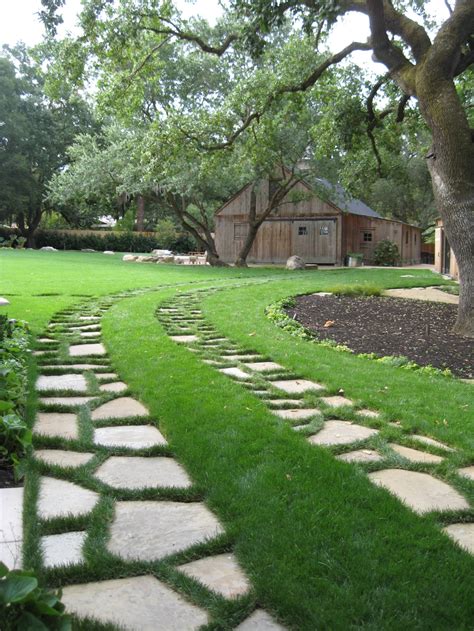 Ribbon Driveway Houzz Driveway Landscaping Landscaping With