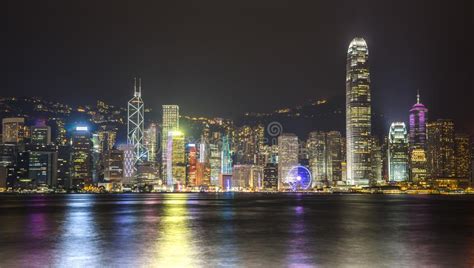 Hong Kong Cityscape At Victoria Harbour Stock Photo Image Of