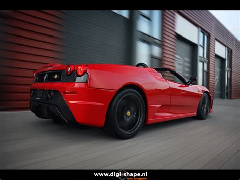 배경 화면 빨간 스포츠카 Ferrari 페라리 F430 거미 고성능 차 코르사 로쏘 초차 포스터