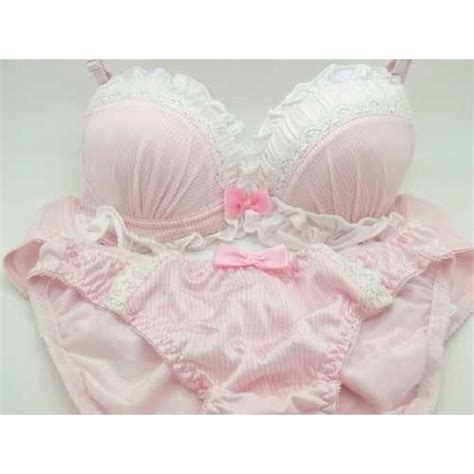 Underwear Bra Pastel Kawaii Pink Cute Wheretoget
