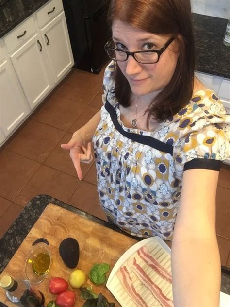 In Which I And A Homemade Selfie Stick Demo A Blt Salad From Brenda Novak S Love That Cookbook