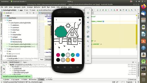 Coloring For Kids App Android Studio Save Bitmap Youtube