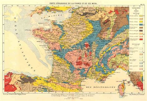 Publications, harta geologica a romaniei, foaia radauti, scara 1: Harta geologica a Frantei - Profu' de geogra'