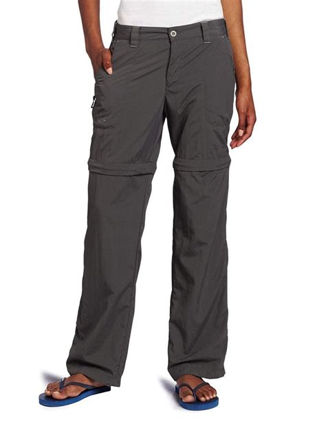 Womens Sierra Point 31 Inch Inseam Convertible Pant Caviar C0117xnbf3f Outdoor Clothing