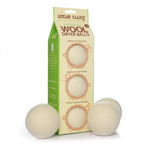 natural and organic wool dryer balls by little twig