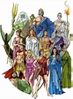the greek gods and goddesses by thebladeofthunder on DeviantArt