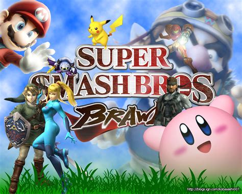 Super Smash Bros Brawl Game Super Smash Bros