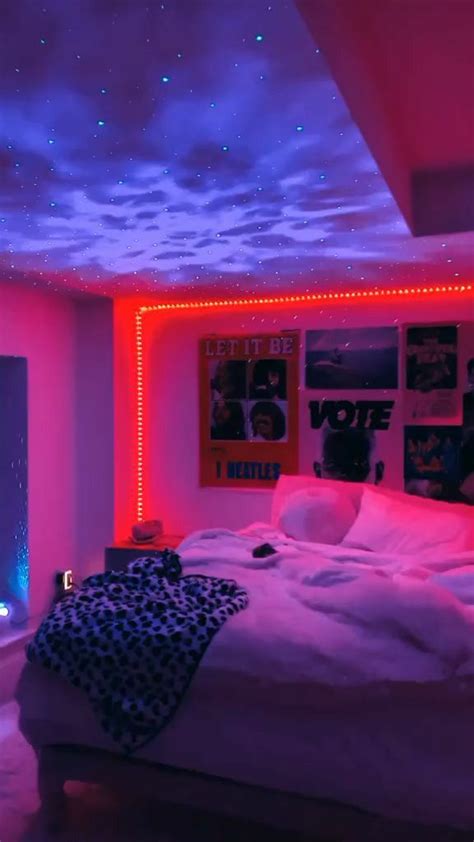 Dream Room With Led Lights Aesthetic Img Wut