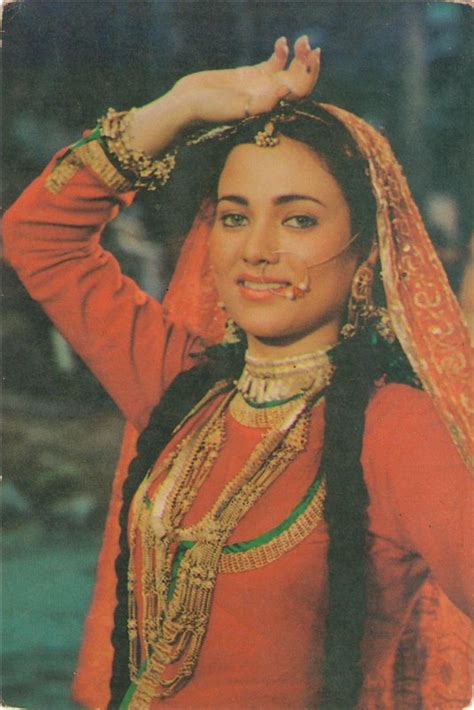 Hindi Movie Actress Mandakini C1980s Old Indian Photos