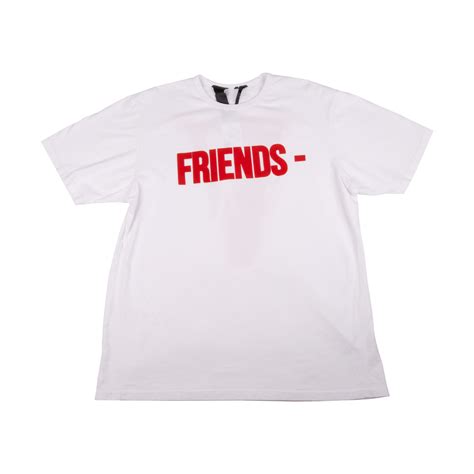 Vlone Whitered Friends Tee On The Arm