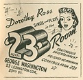 Dorothy Ross Live in 1943 | Dorothy, Vintage advertisements, Ross
