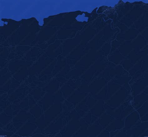Port De Paix Vector Map Dark Blue Aipdf Boundless Maps
