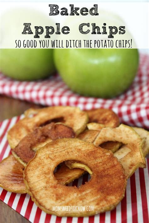 How To Make Baked Apple Chips Moms Need To Know