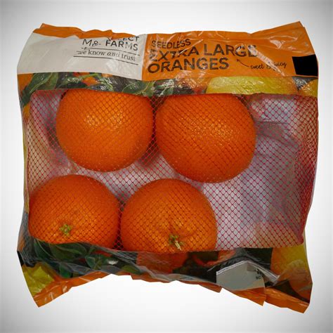 Seedless Extra Large Oranges X 4