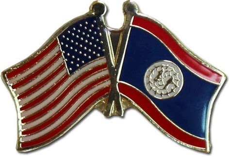 Buy Belize Friendship Pin Flagline