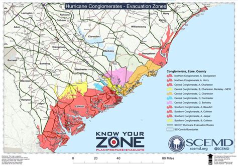 Mandatory Evacuations Ordered For Entire Sc Coast Lane Reversals For I