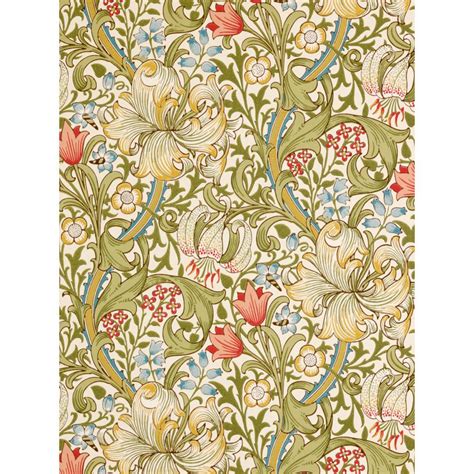 William Morris Wallpaper Golden Lily