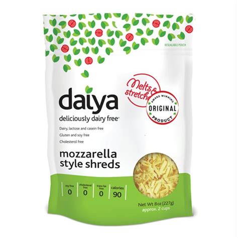 Daiya Mozzarella Style Shreds 8 Oz OutdoorQuality Products Dairy