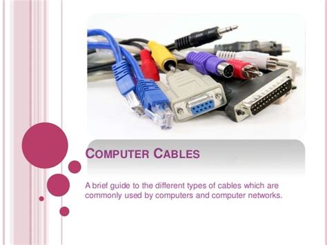 Computer Cables And Connectors