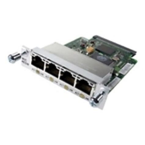 Cisco Wic 4esw 4 Port Fast Ethernet Switch Wan Interface Card Module