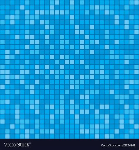 Mosaic Tiles Pool Pattern Texture Royalty Free Vector Image