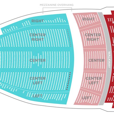 Ovens Auditorium Seating Map