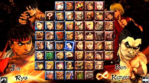 Street Fighter X Tekken All Characters Including Dlc Ps Vita Youtube