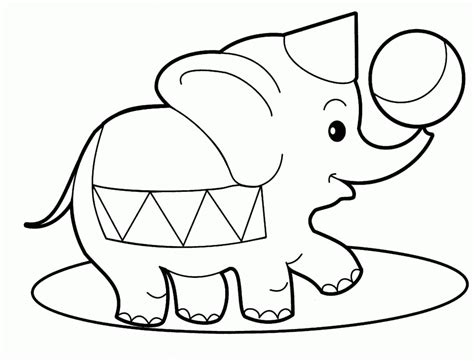 Easy Animal Coloring Pages For Kids Coloring Home