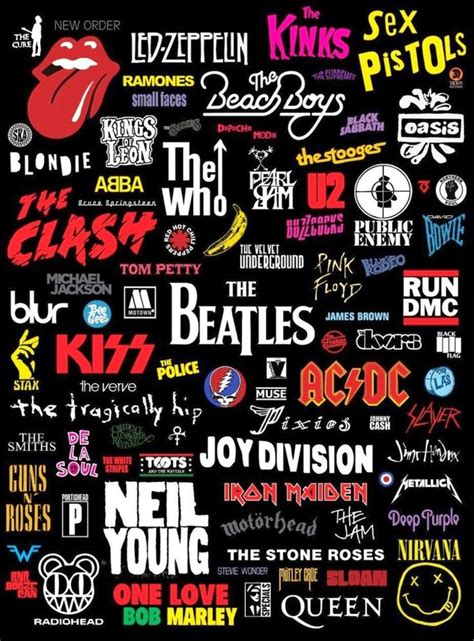 Best 25 Rock Band Logos Ideas On Pinterest Rock Bands Band Logos And The Rock Logo