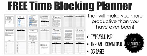 How Time Blocking Works Free Time Blocking Template