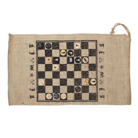 Polo ralph lauren cotton travel checker game set denim soft board wood piece's. Beach Chess and Checkers | Chess Set, Board Game, Checkers ...