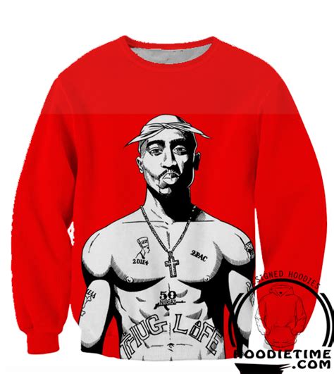 Tupac Thug Life 2pac Hoodie 3d Pullover Clothing Hip Hop Hoodies